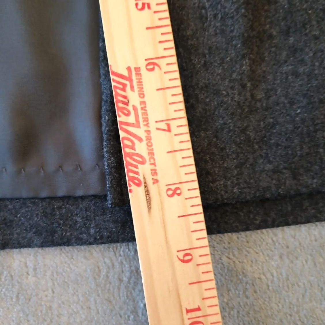 Pendleton Pendleton Skirt Women Size 14 Gray Wool Midi Pencil Lined Pockets Slit Pleated Vintage No Millennium Style? Size 36" / US 14 / IT 50 - 7 Thumbnail