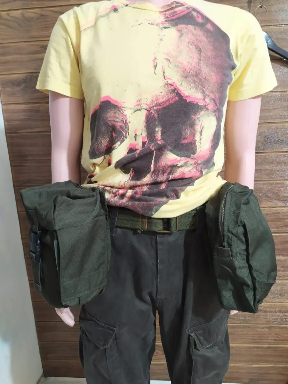 Other Military Gas Mask Multipocket Tactical Bag and Belt Size ONE SIZE - 8 Thumbnail