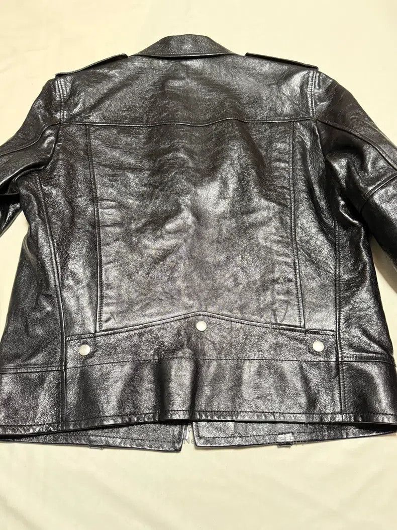 Saint Laurent Paris Saint Laurent Paris Black Biker Leather Jacket Blazer Size US M / EU 48-50 / 2 - 9 Thumbnail
