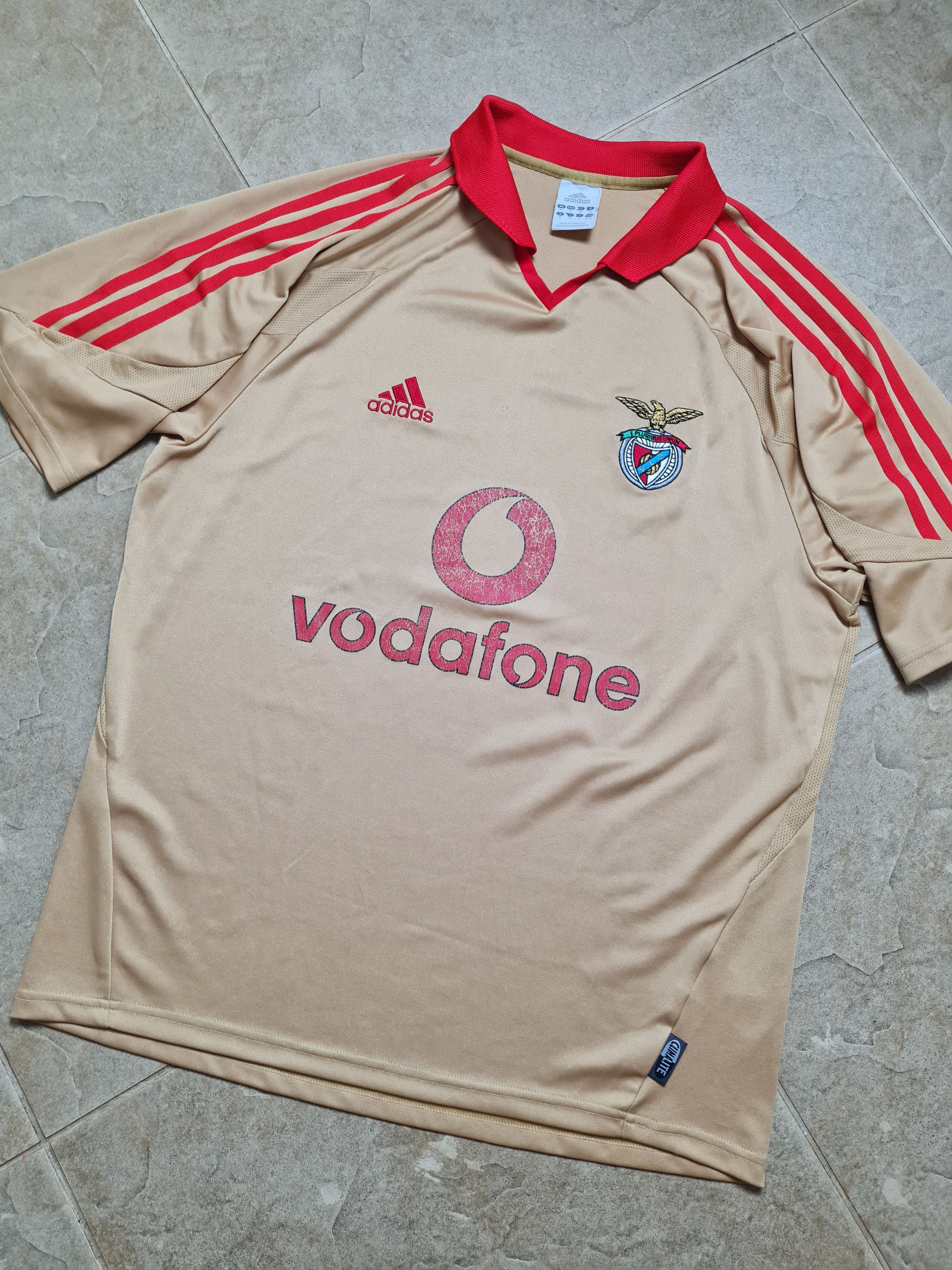 Adidas Benfica 2004-2005 Away Centenary Football Adidas Vodafone Size US M / EU 48-50 / 2 - 3 Thumbnail