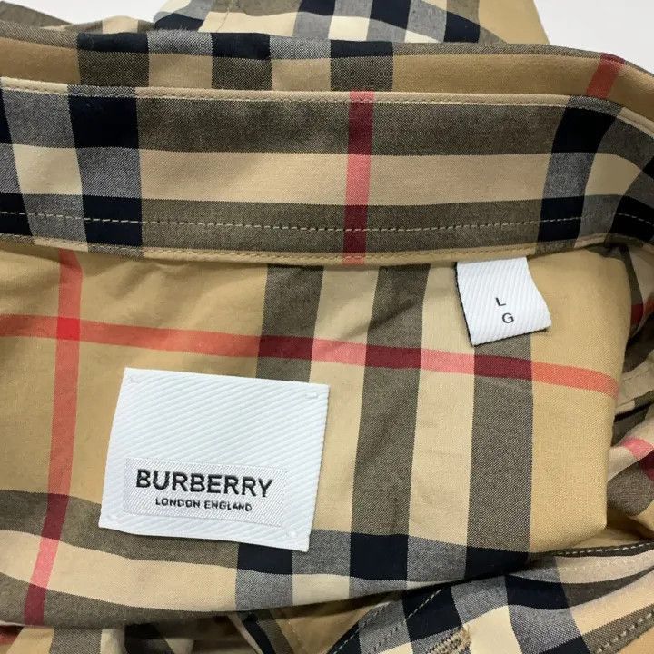 Burberry Burberry Burberry Classic Check Long Sleeve Shirt-2507 Size US L / EU 52-54 / 3 - 6 Thumbnail