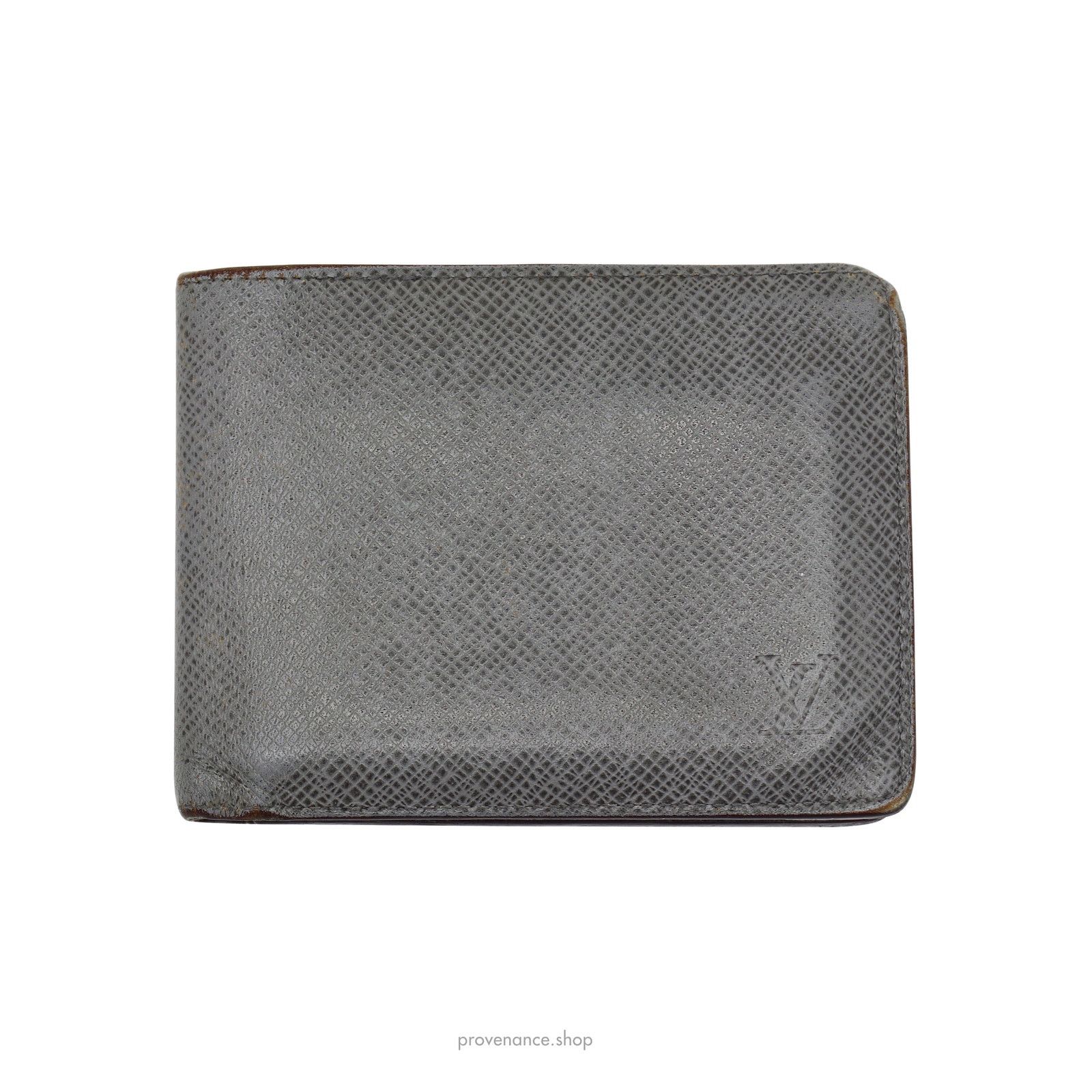 Louis Vuitton 🔴 Louis Vuitton Multiple Wallet - Taiga Glacier Leather Size ONE SIZE - 2 Thumbnail