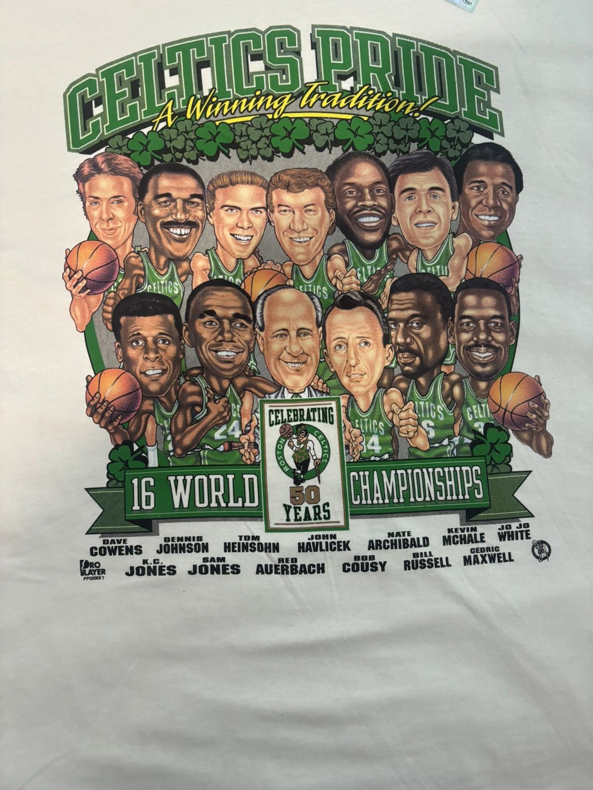 NBA × Vintage 1986 CELTICS NBA CHAMPIONS T-SHIRT DS Size US XL / EU 56 / 4 - 8 Thumbnail