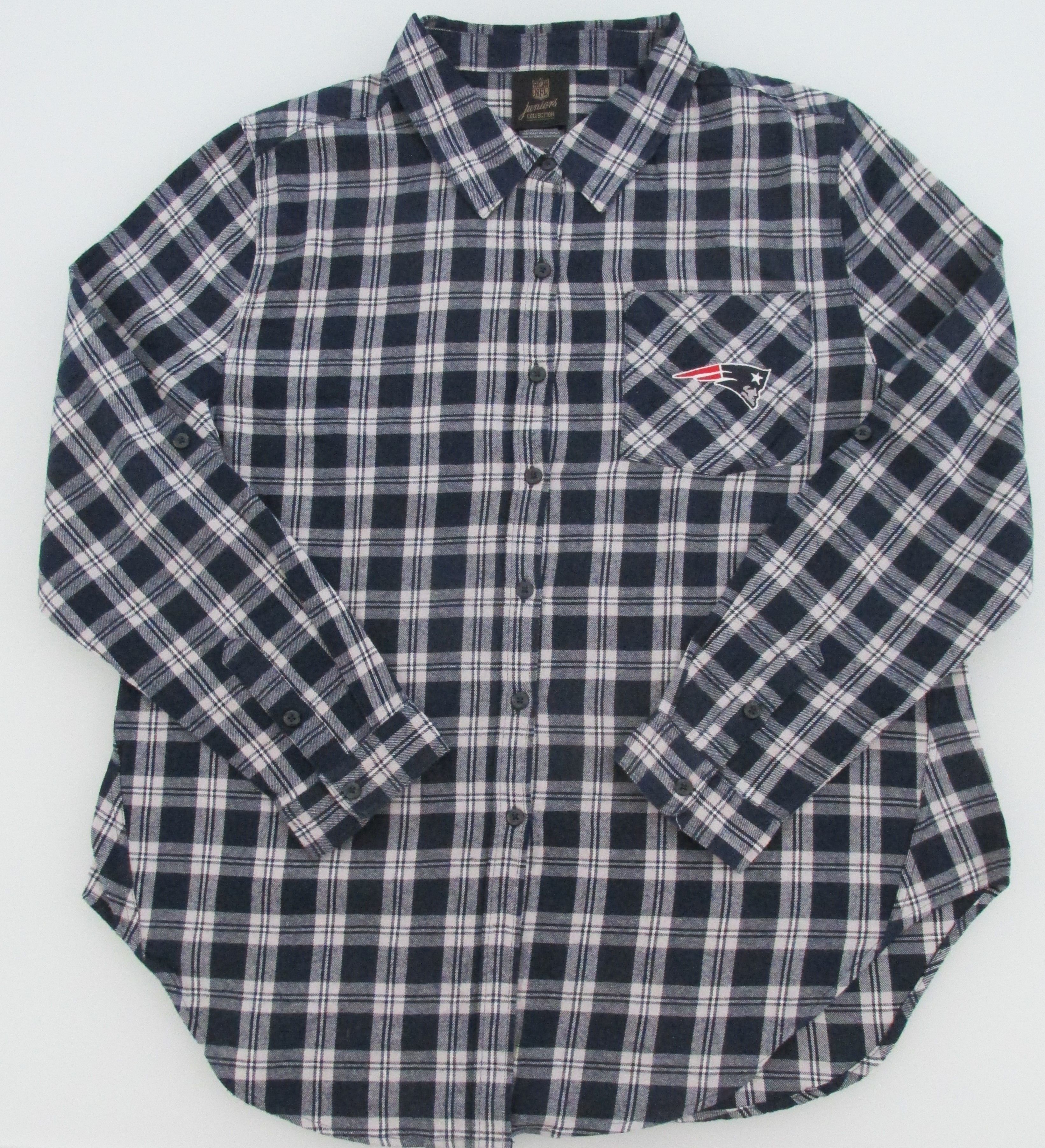 NFL NFL New England Patriots Women's FLannel Shirt Size XL Size XL / US 12-14 / IT 48-50 - 1 Thumbnail