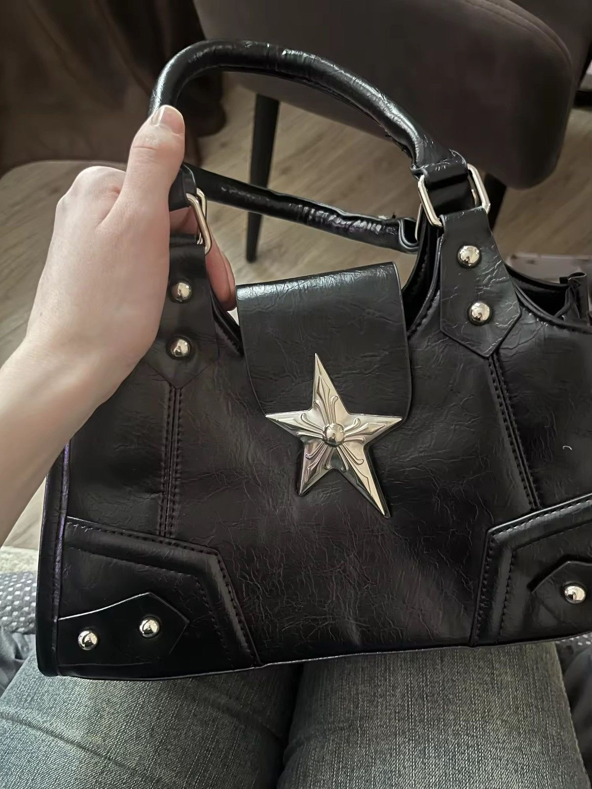 Japanese Brand × Vintage Y2K Korean Gothic Star Bag Size ONE SIZE - 5 Thumbnail