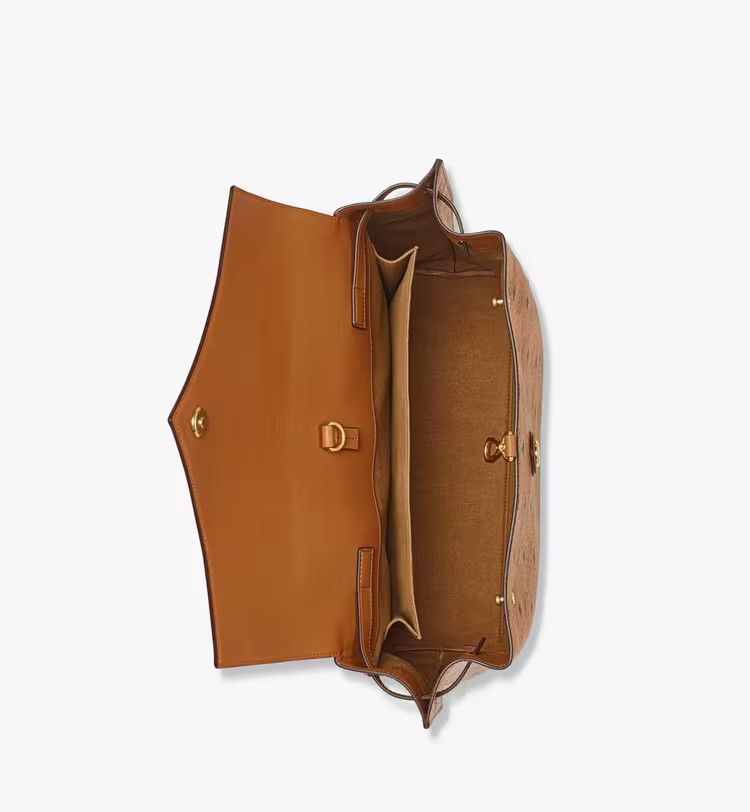 MCM o1mt1gz0326 Size: OS / Medium Backpack in Brown/Black Size ONE SIZE - 4 Thumbnail