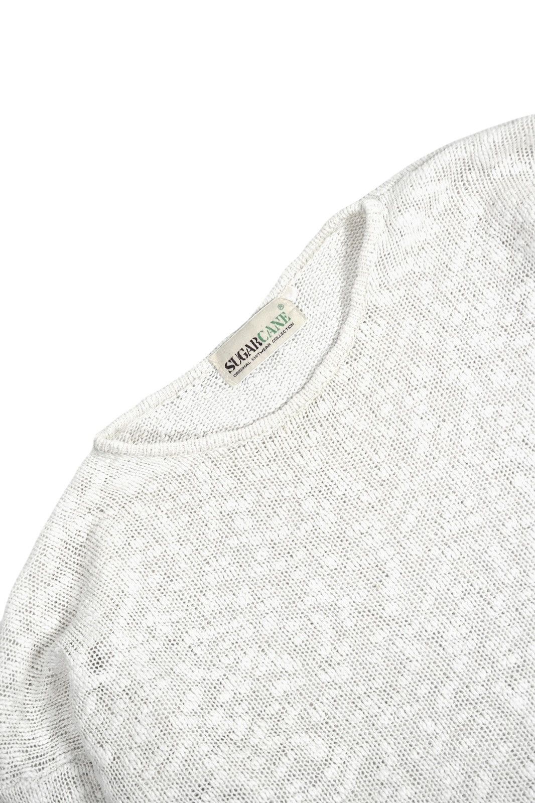 Sugar Cane Sugar Cane Mesh Cotton Linen Blend Knit Sweater Jumper Size US M / EU 48-50 / 2 - 9 Thumbnail