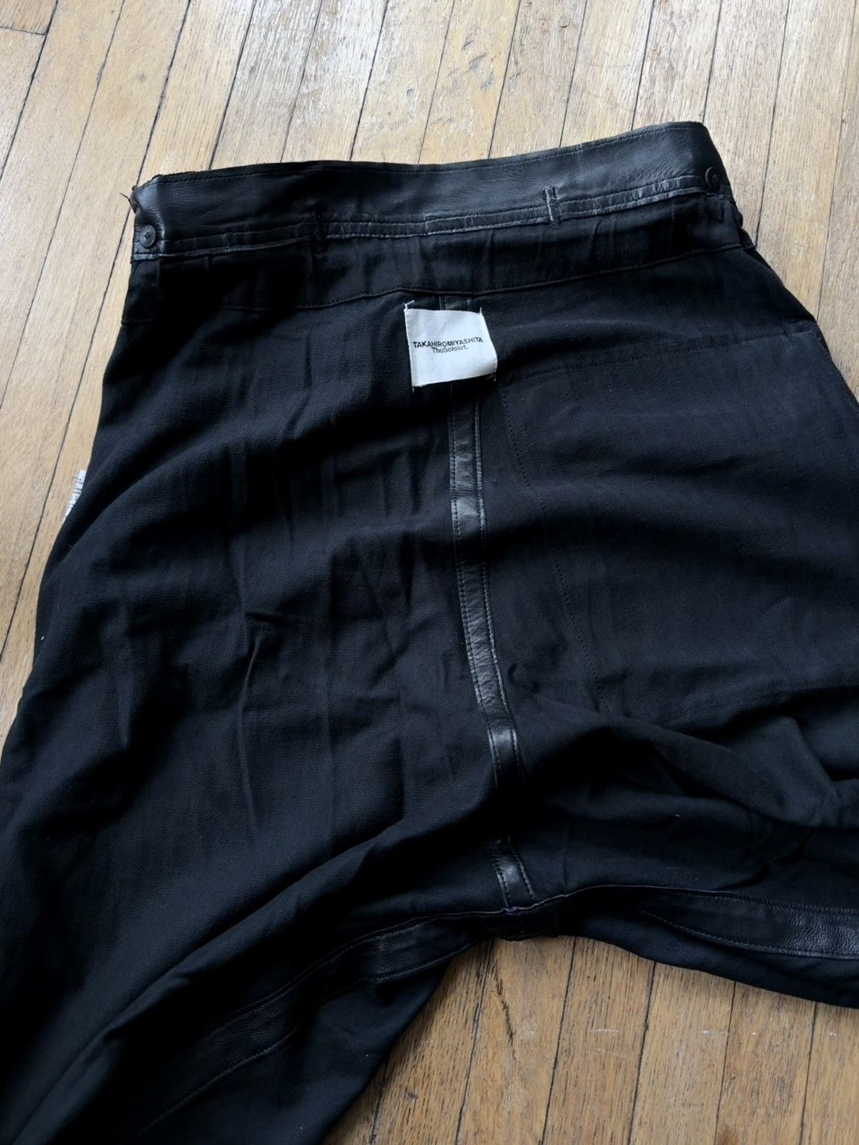 Takahiromiyashita The Soloist. AW17 TheSoloist Herringbone Cargo Pants Size US 34 / EU 50 - 10 Thumbnail