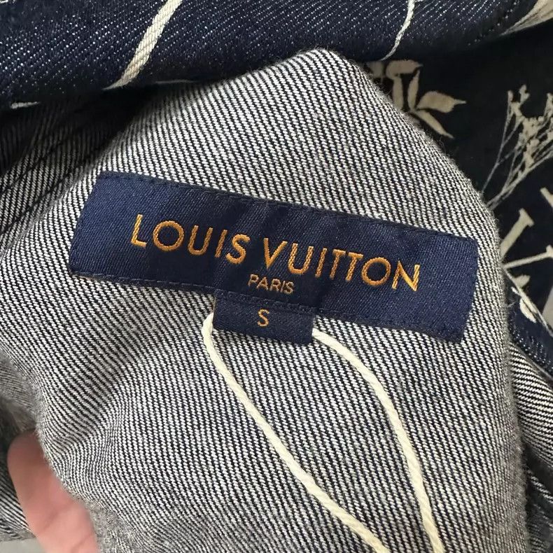 Louis Vuitton Louis Vuitton Wheat Spike Printed Full Print Denim Classic Size US S / EU 44-46 / 1 - 4 Thumbnail