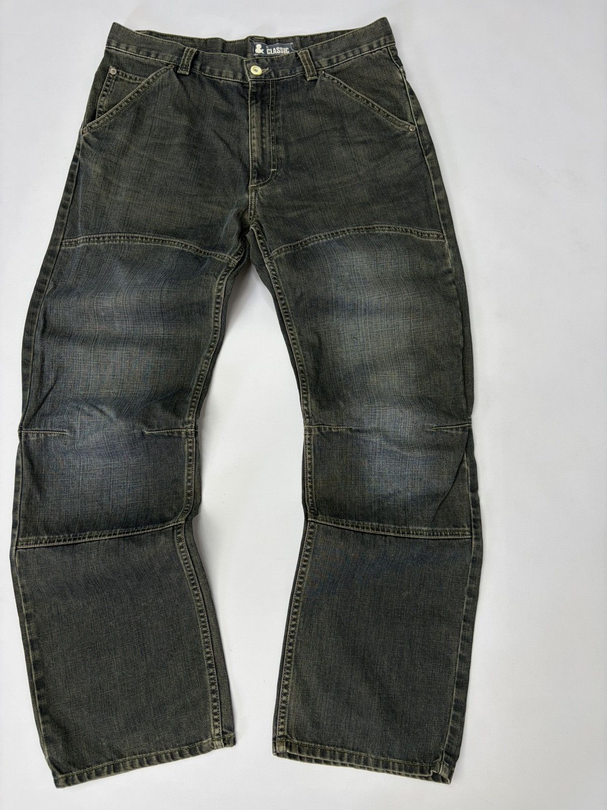 Hedi Slimane VTG Balenciaga Rick Owens Style Baggy Jeans Pants ArchiveY2K Size US 32 / EU 48 - 2 Thumbnail
