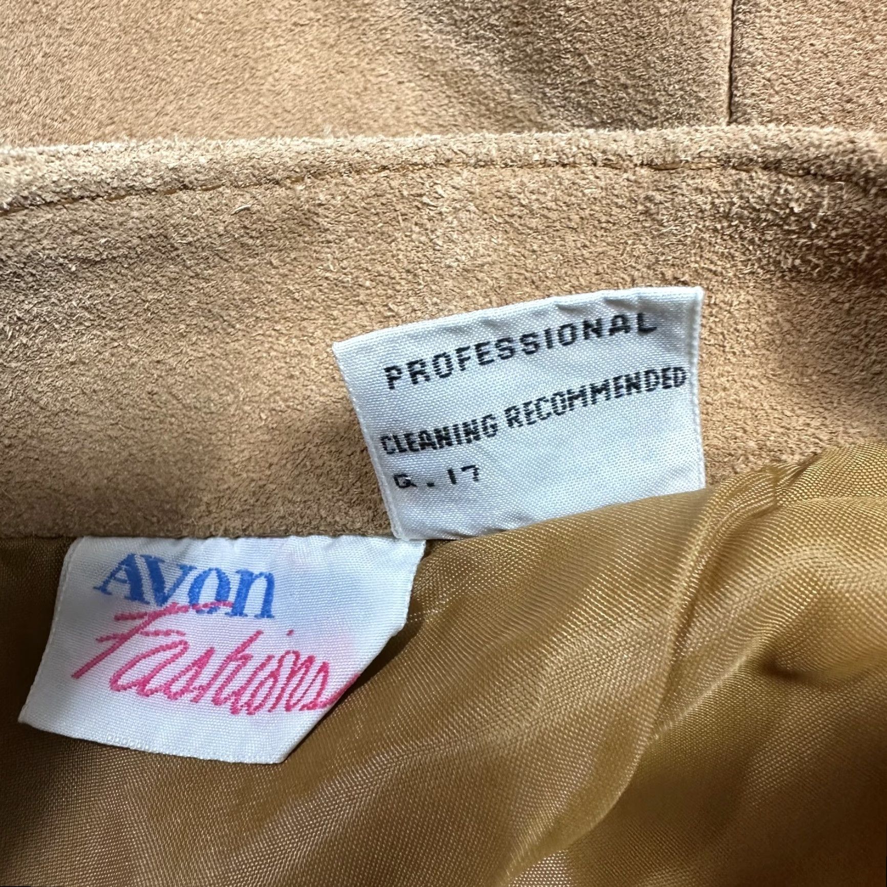 Vintage VINTAGE Avon Fashions Brown Suede Leather Long Skirt Flare Lined Sz 9/10 Women Dress Skirt Brown Flare 9/10 Avon Fashions Mens Women Boys Girls? Size 30" / US 8 / IT 44 - 5 Thumbnail