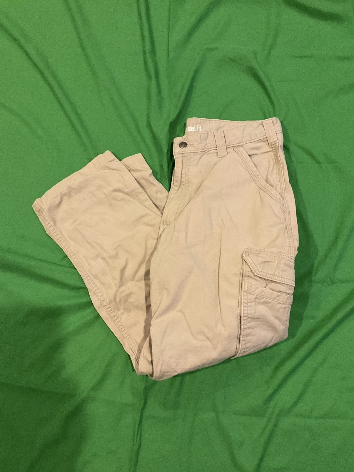 Carhartt × Vintage Vintage Tan Carhartt cargo pants Size US 34 / EU 50 - 1 Thumbnail