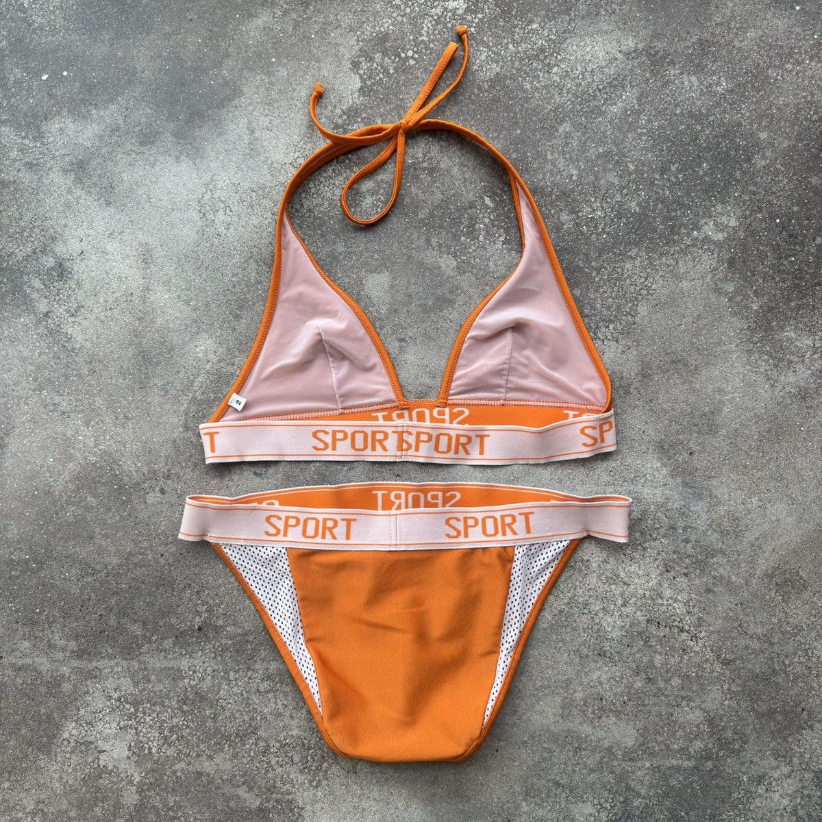 Dolce & Gabbana × Vintage Dolce & Gabbana Sport Y2K Vintage Swimsuit Size ONE SIZE - 10 Thumbnail