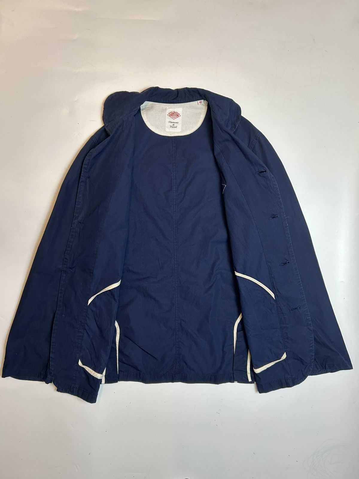 Danton × Japanese Brand DANTON VETEMENTS DE TRAVAIL BUTTON UP SHIRT Size M / US 6-8 / IT 42-44 - 2 Thumbnail