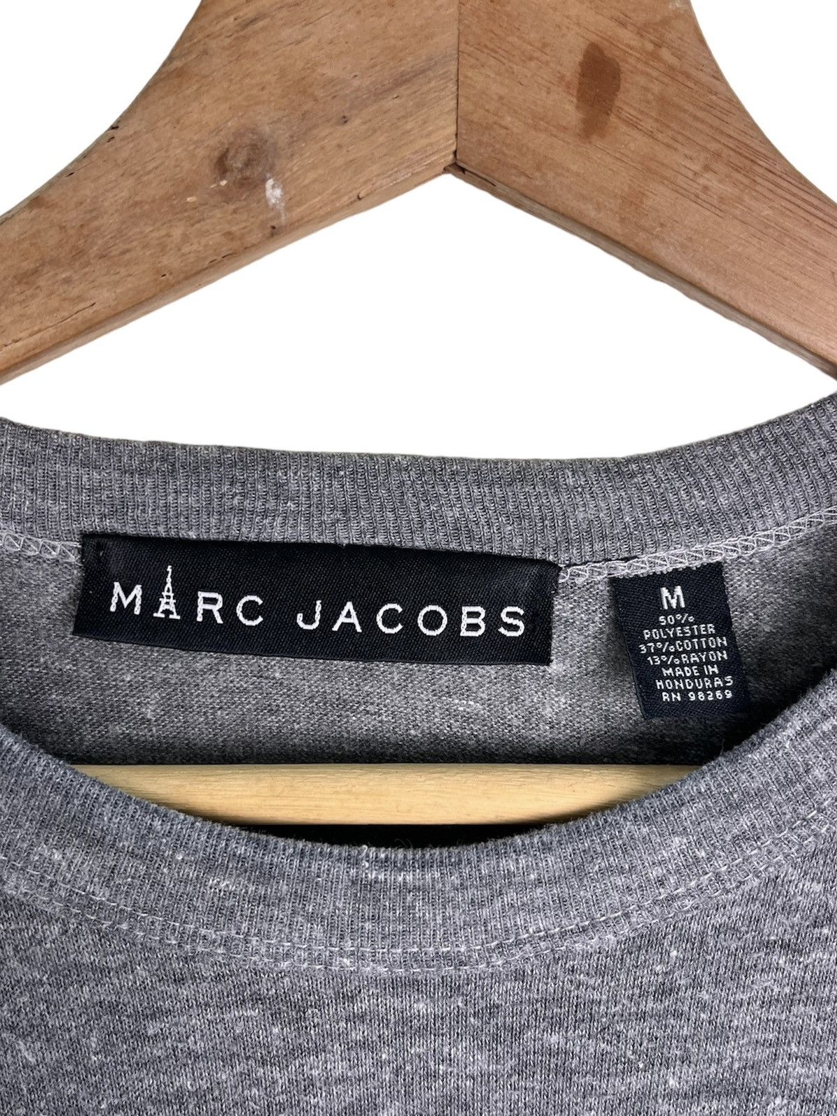 Marc Jacobs × Vintage Marc Jacobs Paris Store Tee | Eiffel Logo - Sz M Size US M / EU 48-50 / 2 - 3 Thumbnail