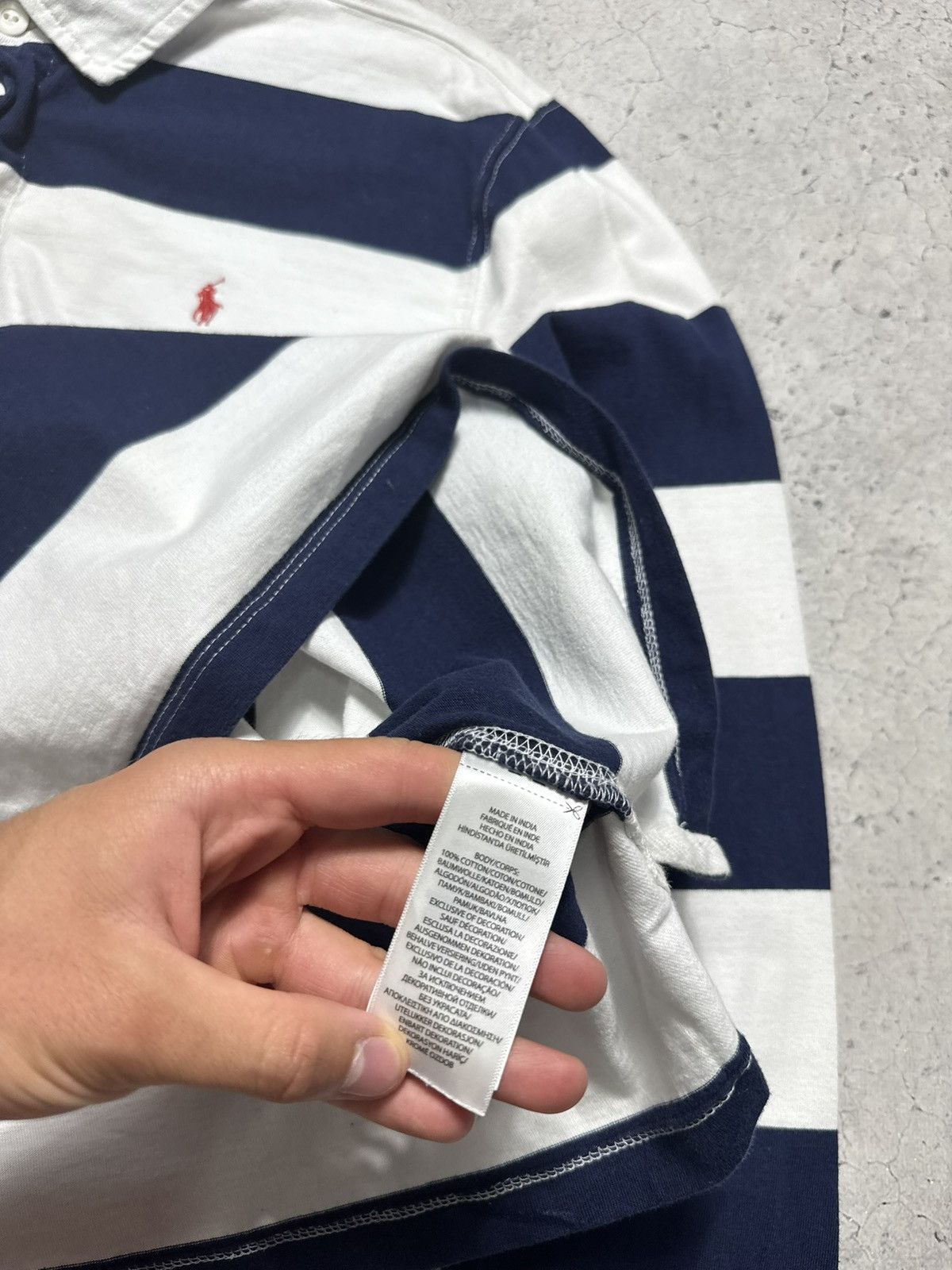 Polo Ralph Lauren Polo Ralph Lauren Rugby Sweatshirt Striped PRL Y2K Size US S / EU 44-46 / 1 - 7 Thumbnail