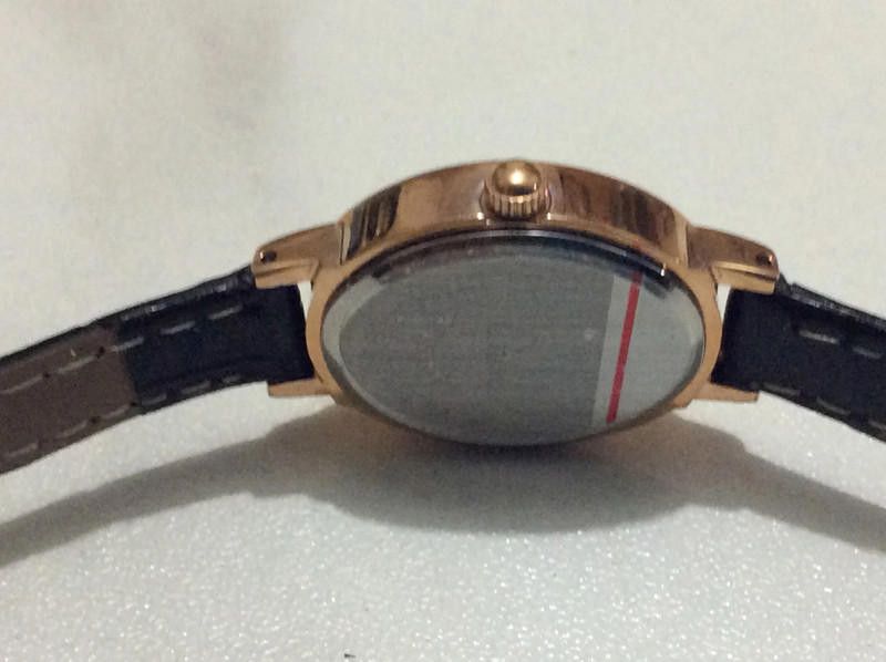 Designer limit ladies rose gold dial black leather strap Size ONE SIZE - 8 Thumbnail