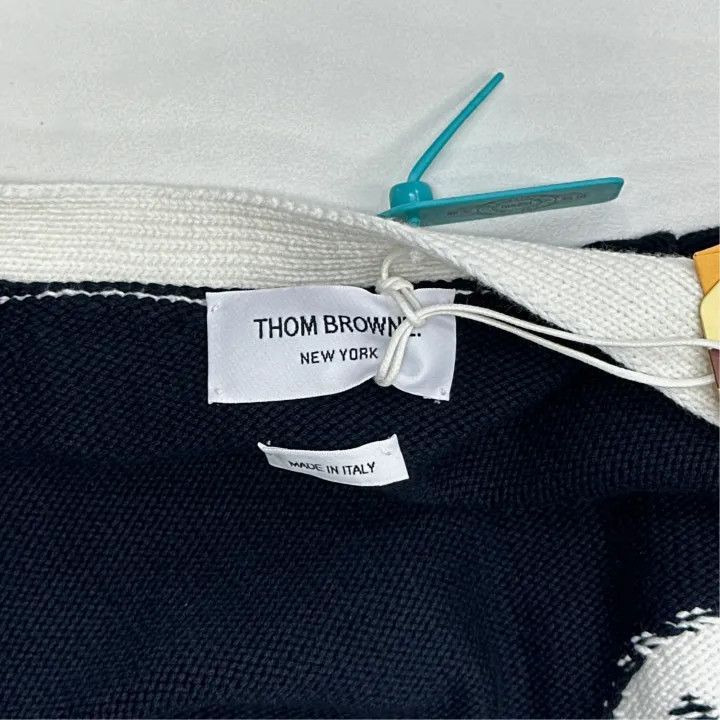 Thom Browne Thom Browne Blue Dachshund Print Knit Sweater -2507 Size M / US 6-8 / IT 42-44 - 4 Thumbnail