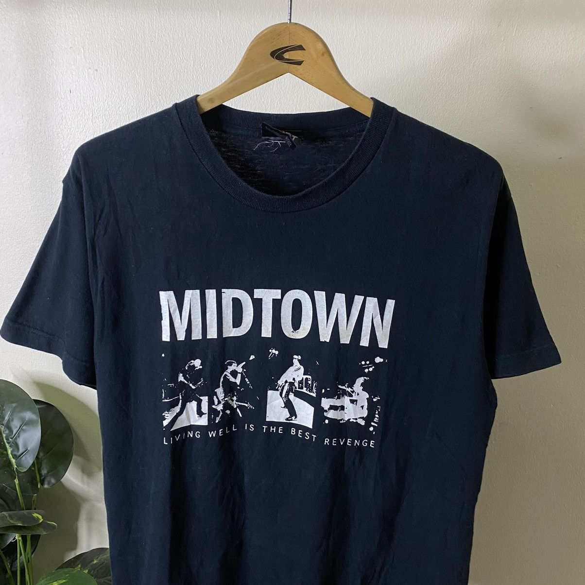 Band Tees Vintage Y2K Midtown American Pop Punk Band Tee Size US M / EU 48-50 / 2 - 2 Thumbnail