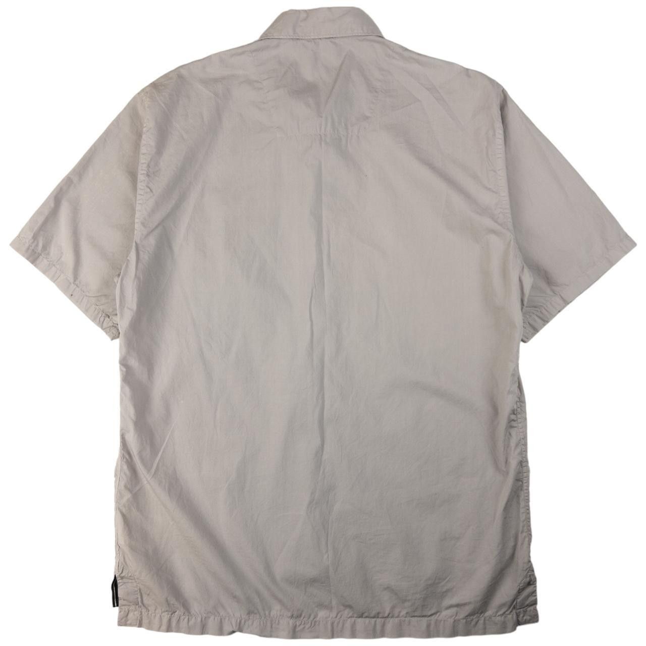 Stone Island Vintage Stone Island Short Sleeve Button Up Shirt Size M Size US M / EU 48-50 / 2 - 2 Thumbnail