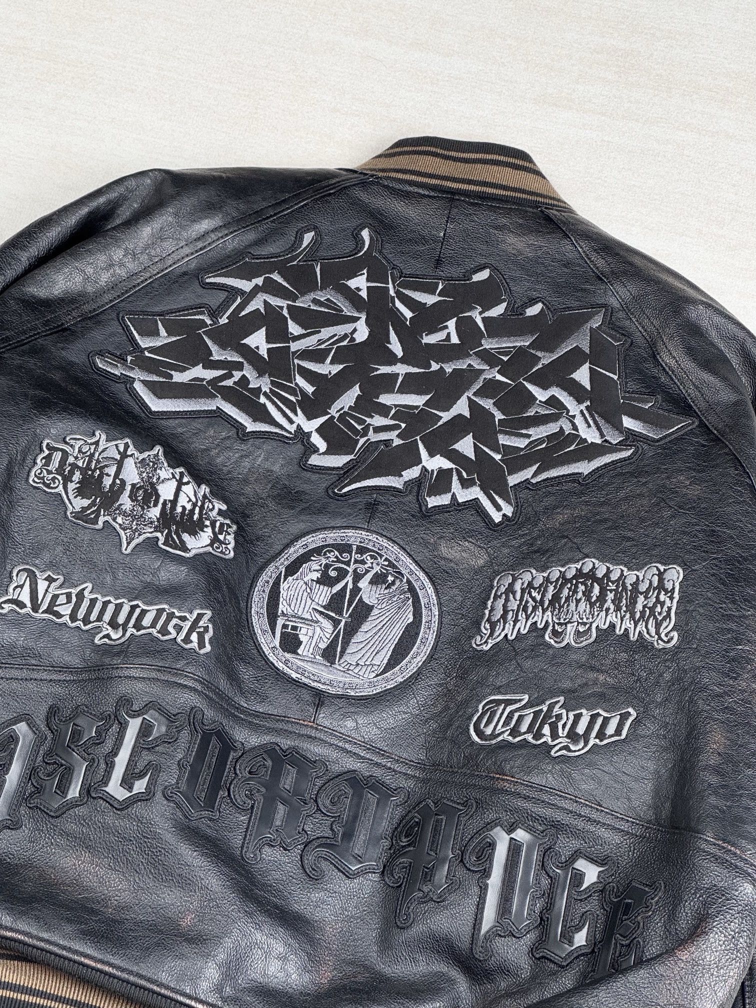 Avirex avirex x children of the discordance varsity leather jacket Size US M / EU 48-50 / 2 - 8 Thumbnail