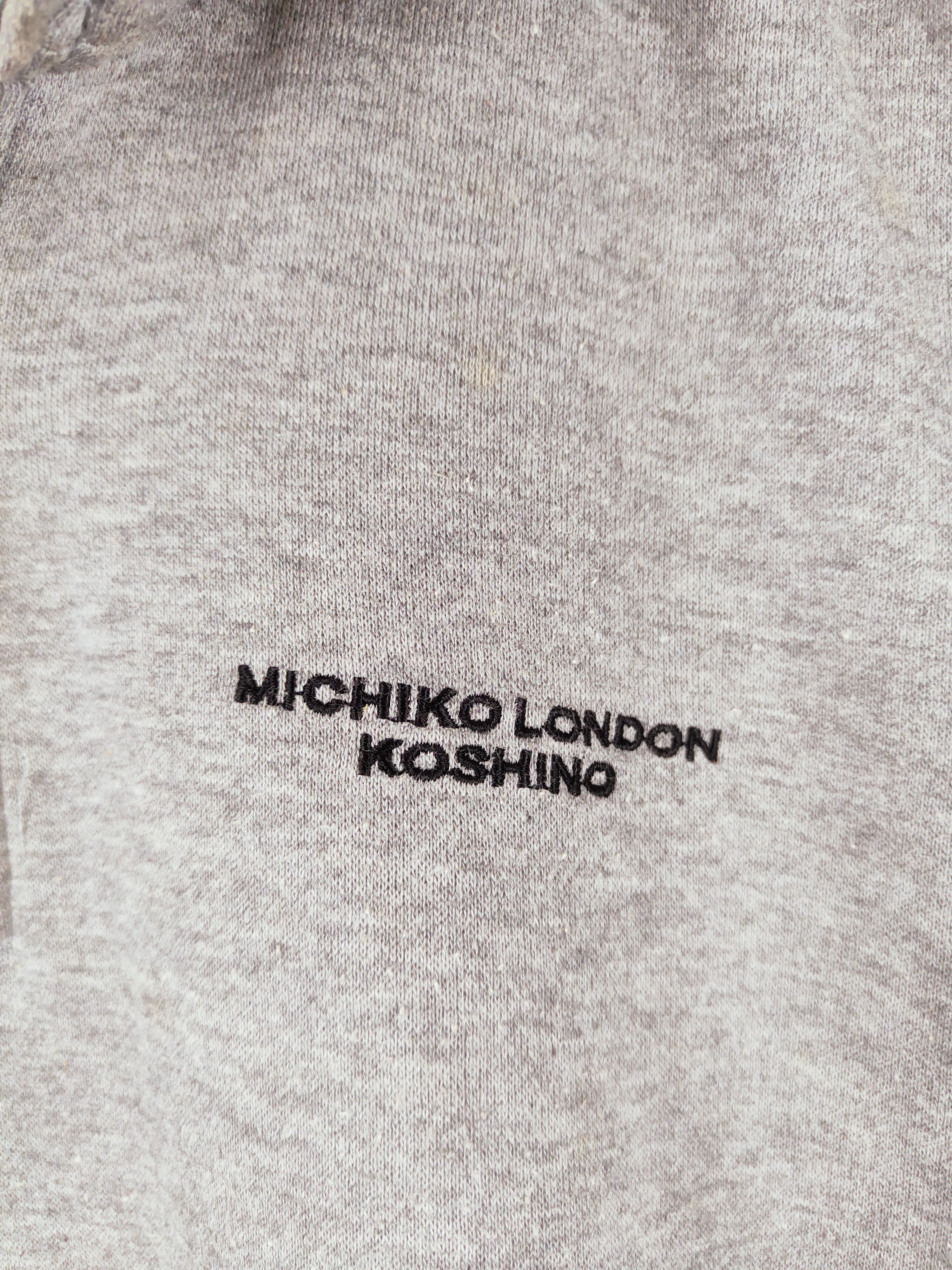 Michiko Koshino London × Vintage Vintage 💥 Michiko Koshino London Gray Sweatshirts Size US M / EU 48-50 / 2 - 6 Thumbnail