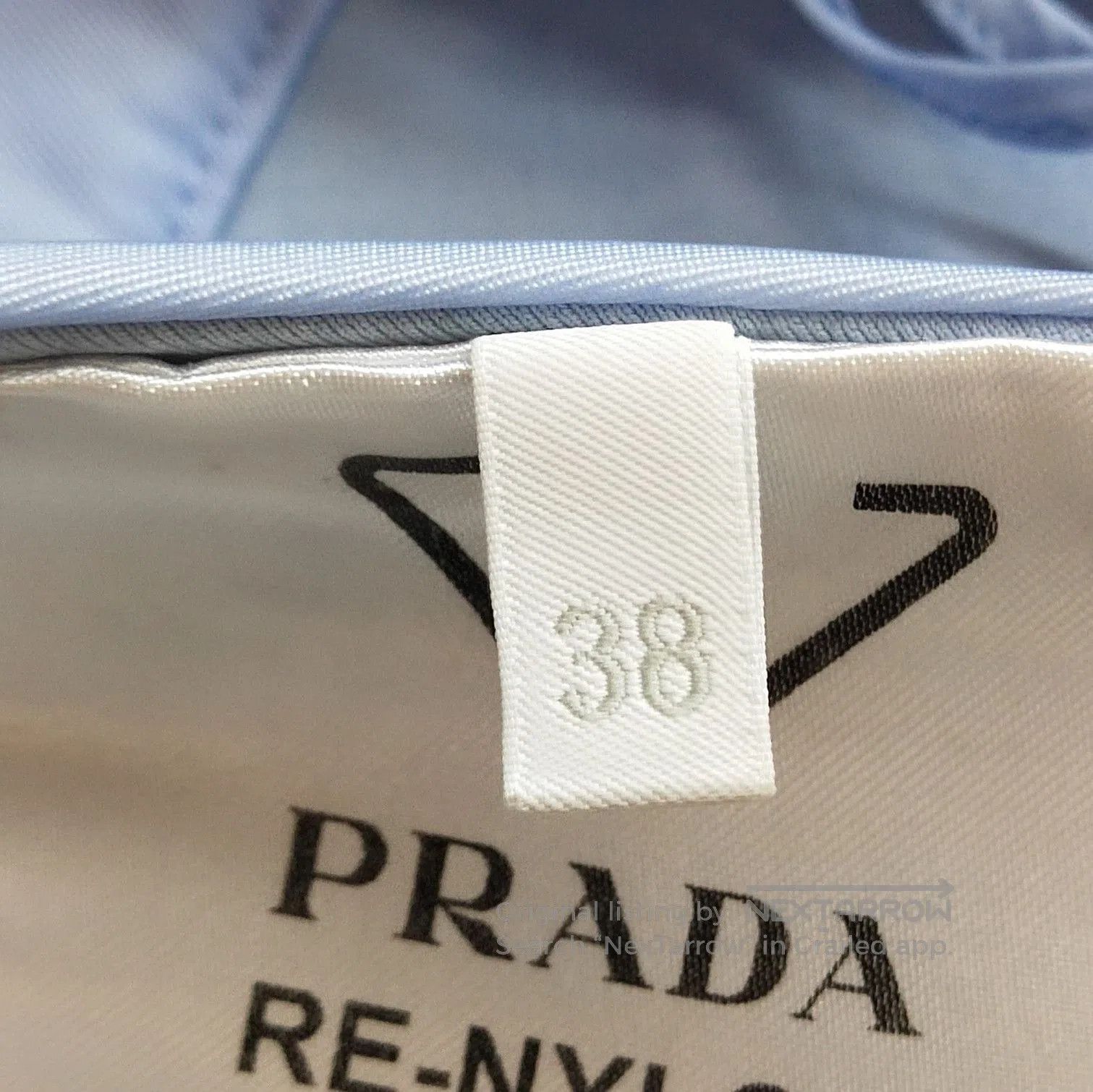 Prada Prada Triangle Logo Light Blue Vest 38 Size . Size S / US 4 / IT 40 - 7 Thumbnail