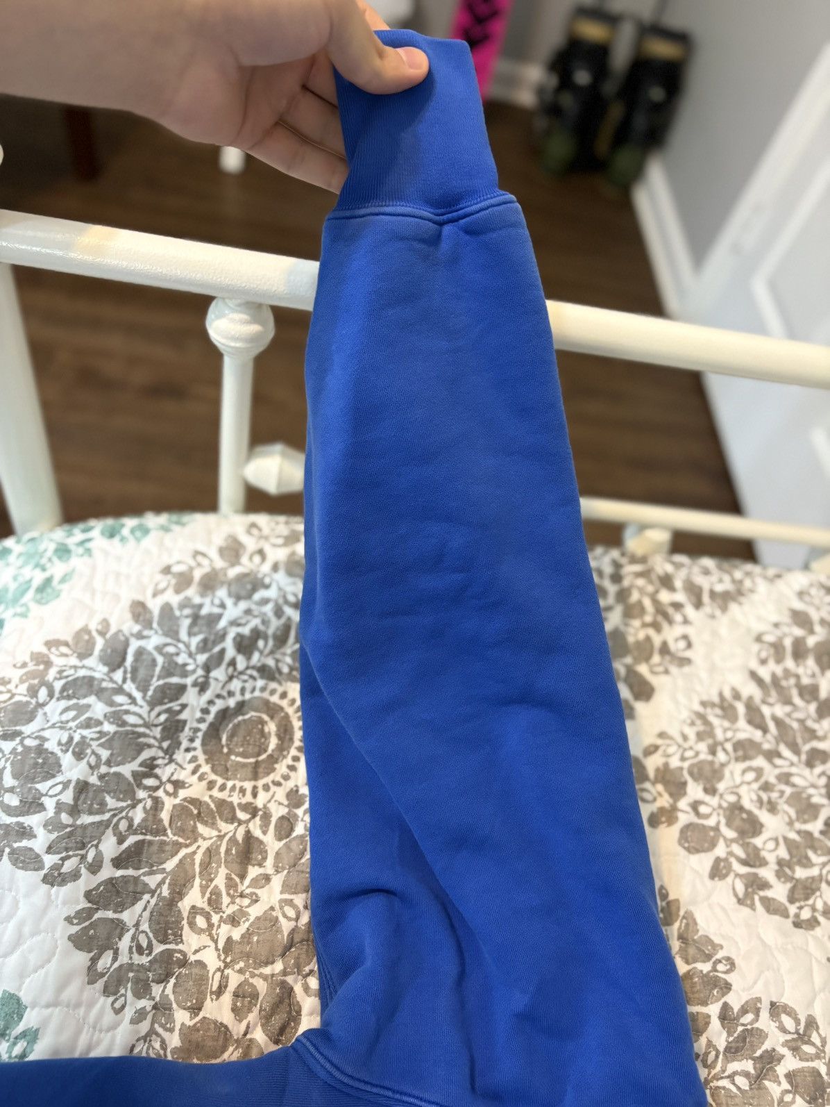 Yeezy Yeezy (YZY) Royal Blue Hoodie Size S / US 4 / IT 40 - 3 Thumbnail