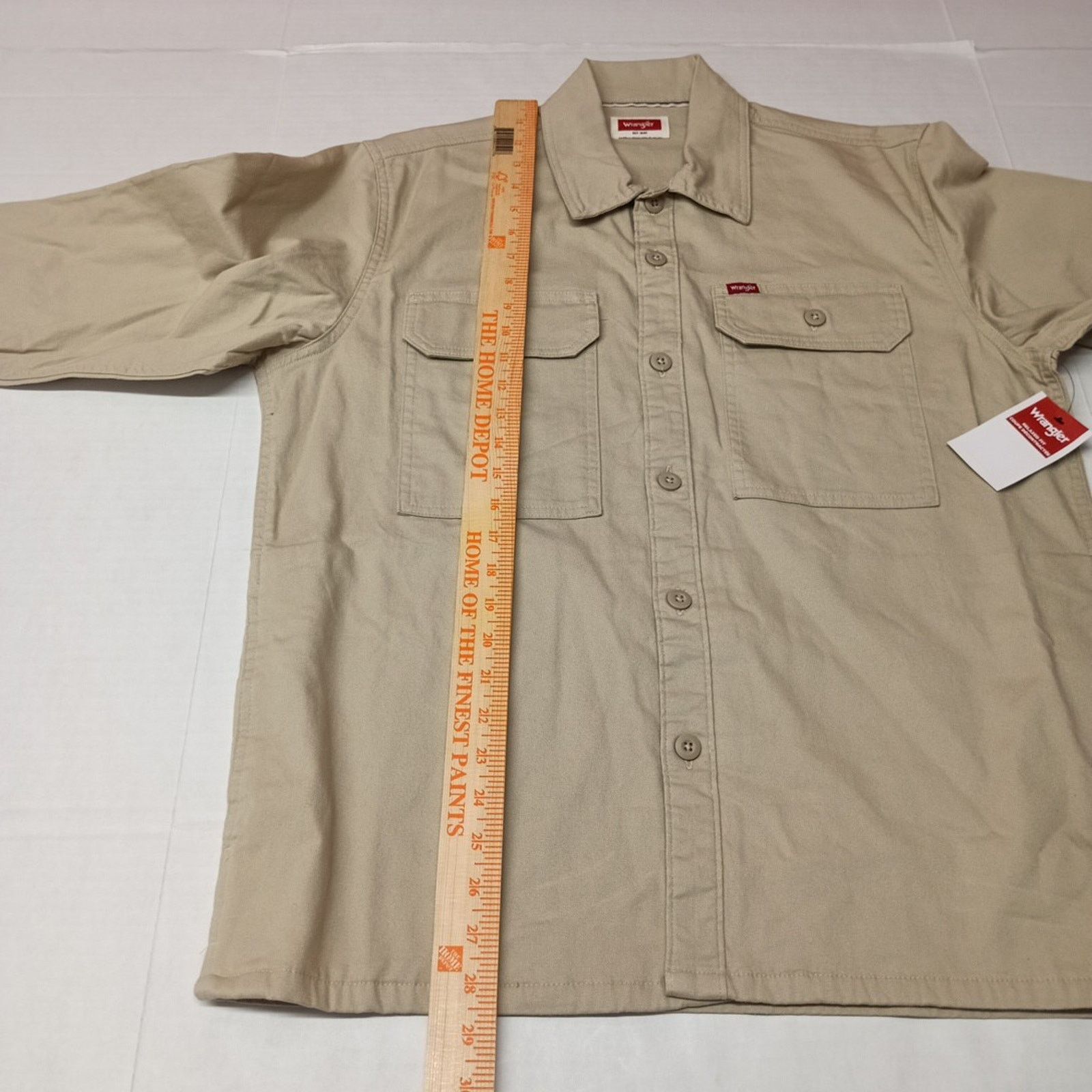 Wrangler Wrangler Jacket Overshirt Outdoor Shacket Size M Beige NWT Size US M / EU 48-50 / 2 - 7 Thumbnail