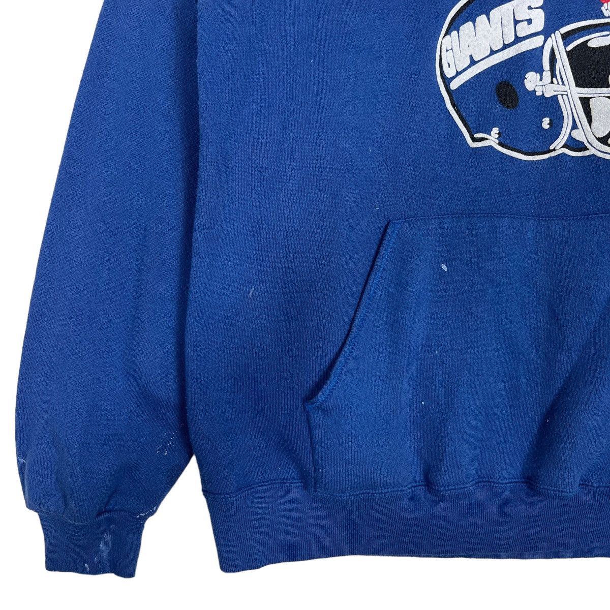 NFL 🔥 VINTAGE NFL NEW YORK GIANTS HOODIES JERZEES MADE IN USA Size US XL / EU 56 / 4 - 4 Thumbnail