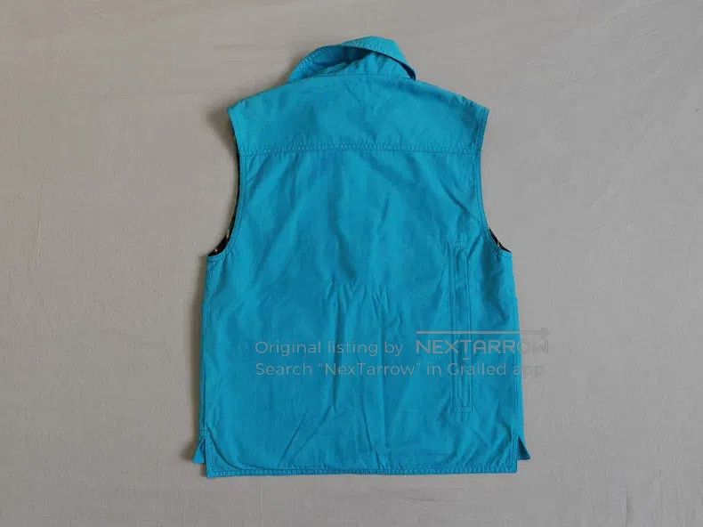 Hermes Hermes Men's vest jacket, light blue, fully lined with 100 Size US S / EU 44-46 / 1 - 7 Thumbnail