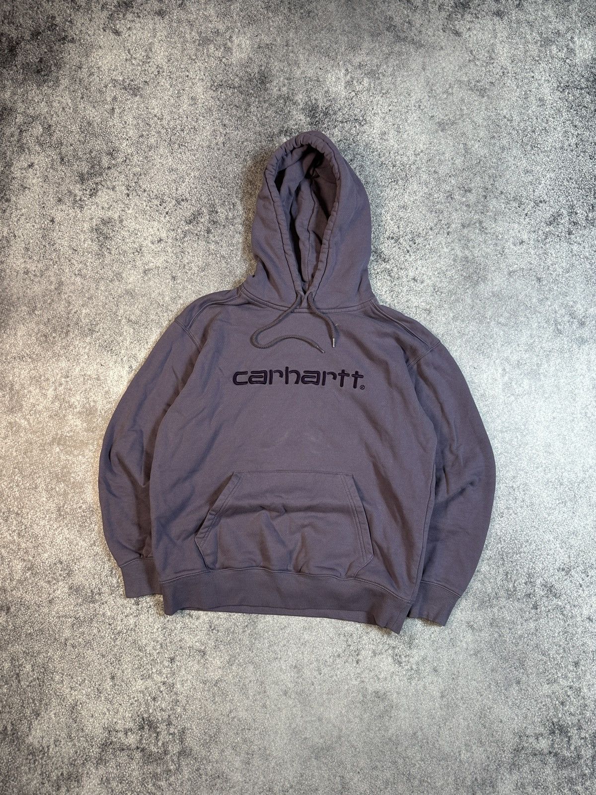 Carhartt × Vintage Vintage Carhartt Big Logo Hoodie Streetwear Rare USA Women S Size S / US 4 / IT 40 - 1 Thumbnail