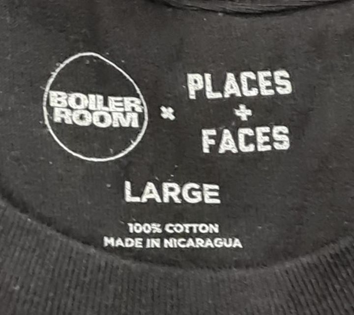 Boiler Room × Places + Faces Places + Faces Boiler Room T-shirt very rare Size US L / EU 52-54 / 3 - 4 Thumbnail