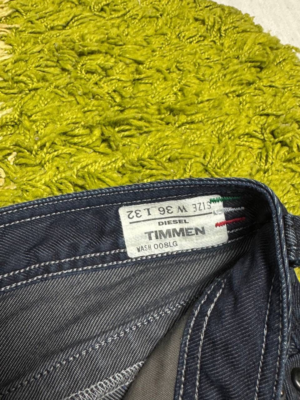 Diesel × Vintage 💥 STEALS 💥 VINTAGE DIESEL JEANS TIMMEN DENIM TROUSERS PANTS Size US 36 / EU 52 - 11 Thumbnail