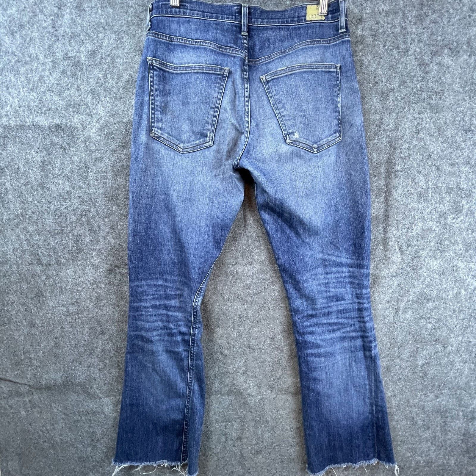 Citizens Of Humanity Citizens of Humanity Jeans Womens 27 BootCut Blue Ripped Raw Size 27" / US 4 / IT 40 - 2 Thumbnail