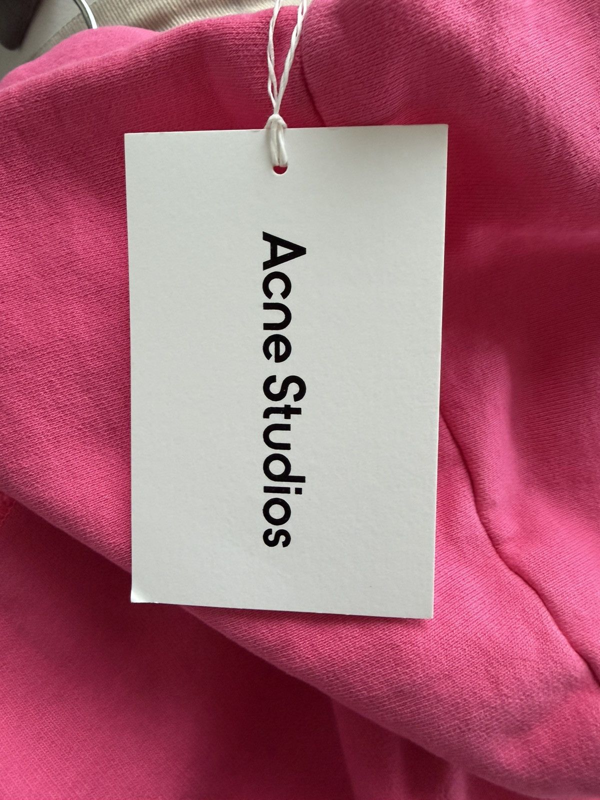 Acne Studios ACNE STUDIOS Logo Hooded Sweatshirt Size US L / EU 52-54 / 3 - 3 Thumbnail