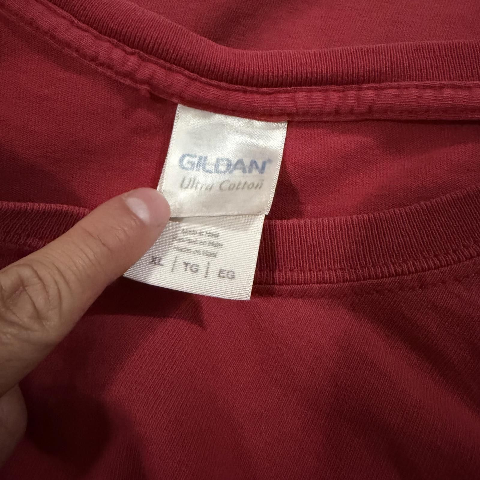 Gildan Vintage Y2K Tillamook Oregon Cheese Red Shirt XL Size US XL / EU 56 / 4 - 4 Thumbnail