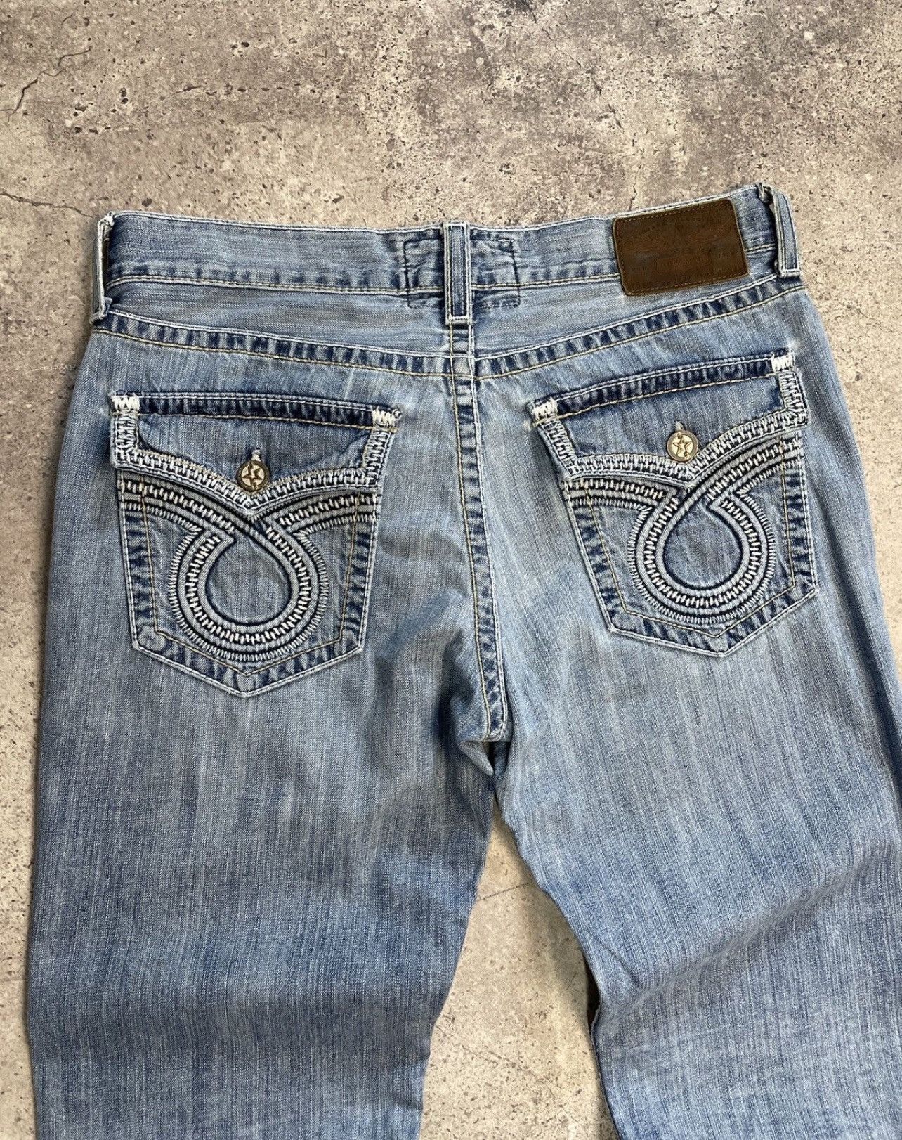 True Religion Vintage Y2K Big Star Like True Religion Y2K Distressed Jeans Size US 36 / EU 52 - 5 Thumbnail