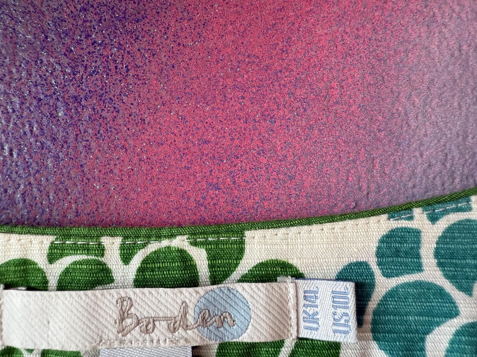 Other Boden Notch Neck Hydrangea Floral Shift Dress Green Blue Size L / US 10 / IT 46 - 2 Thumbnail