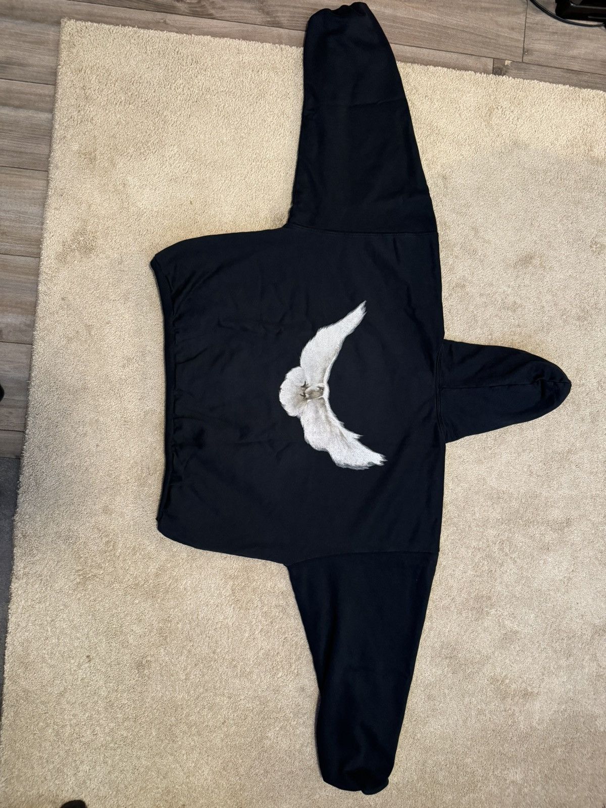 Balenciaga × Gap × Yeezy Yeezy x GAP x Balenciaga Dove Hoodie Size US S / EU 44-46 / 1 - 2 Thumbnail