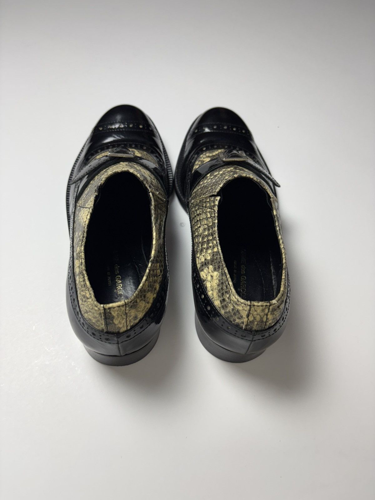 Comme des Garcons Comme des Garçons FW09 patent leather python shoes Size US 8.5 / IT 38.5 - 5 Thumbnail
