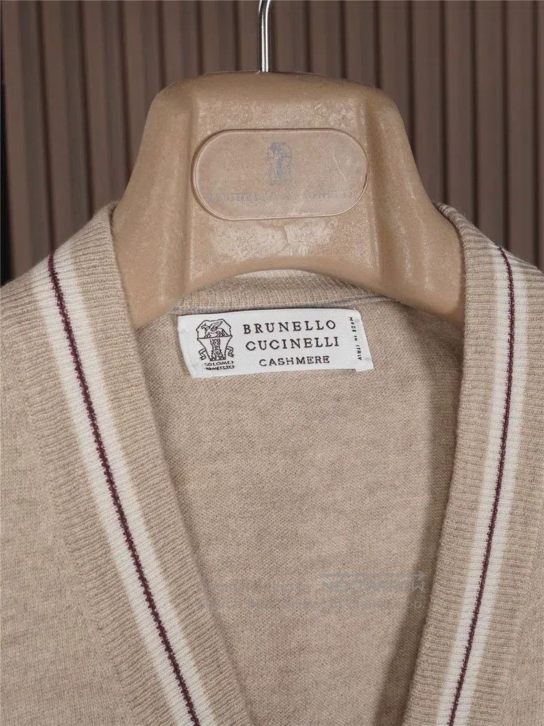 Brunello Cucinelli Brunello Cucinelli Cashmere Cardigan Size US M / EU 48-50 / 2 - 2 Thumbnail