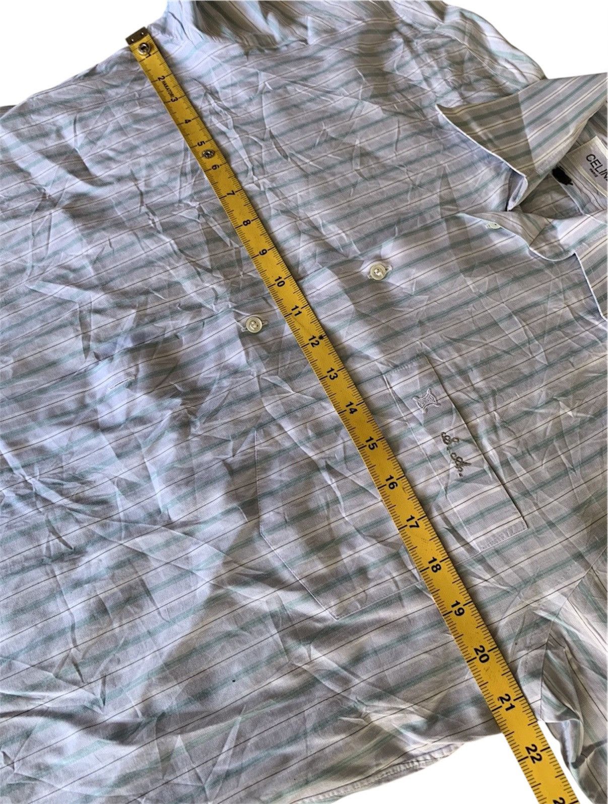 Celine Vintage celine shirt Size US XL / EU 56 / 4 - 6 Thumbnail