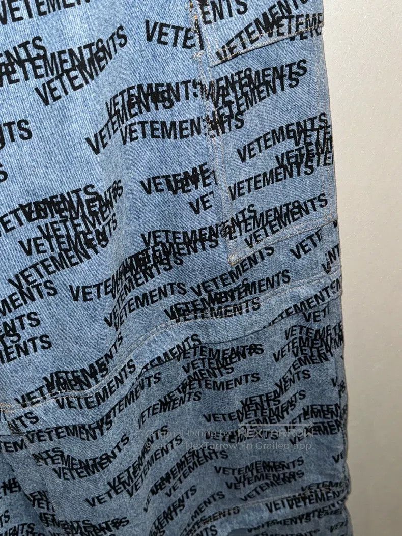 Vetements Vetements Fully Printed Bulletproof Jeans Size US 32 / EU 48 - 3 Thumbnail