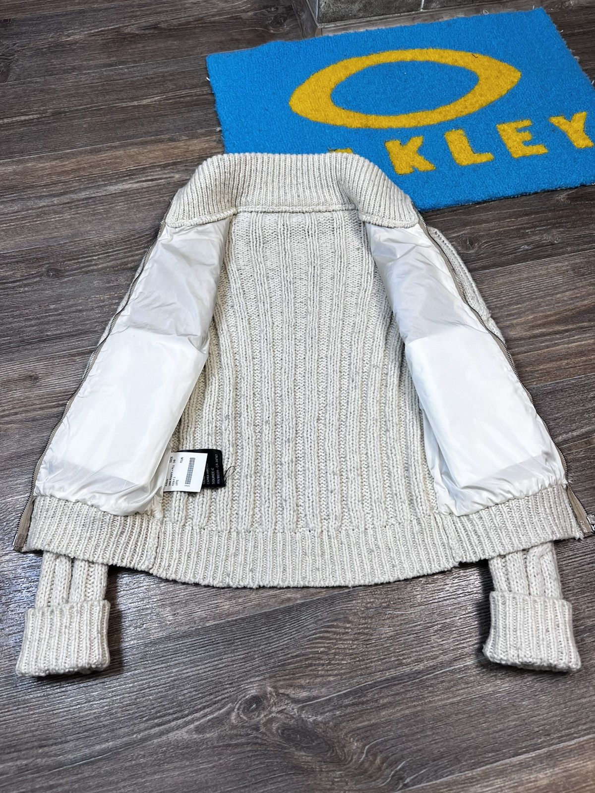 Prada Vintage 2006 Prada Full Zip Knit Goat Fur Sweater Jakcet Size S / US 4 / IT 40 - 13 Thumbnail
