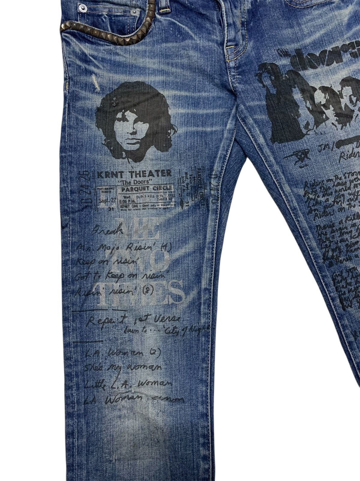 Hysteric Glamour Vintage HYSTERIC GLAMOUR THE DOOR Size 28" / US 6 / IT 42 - 3 Thumbnail