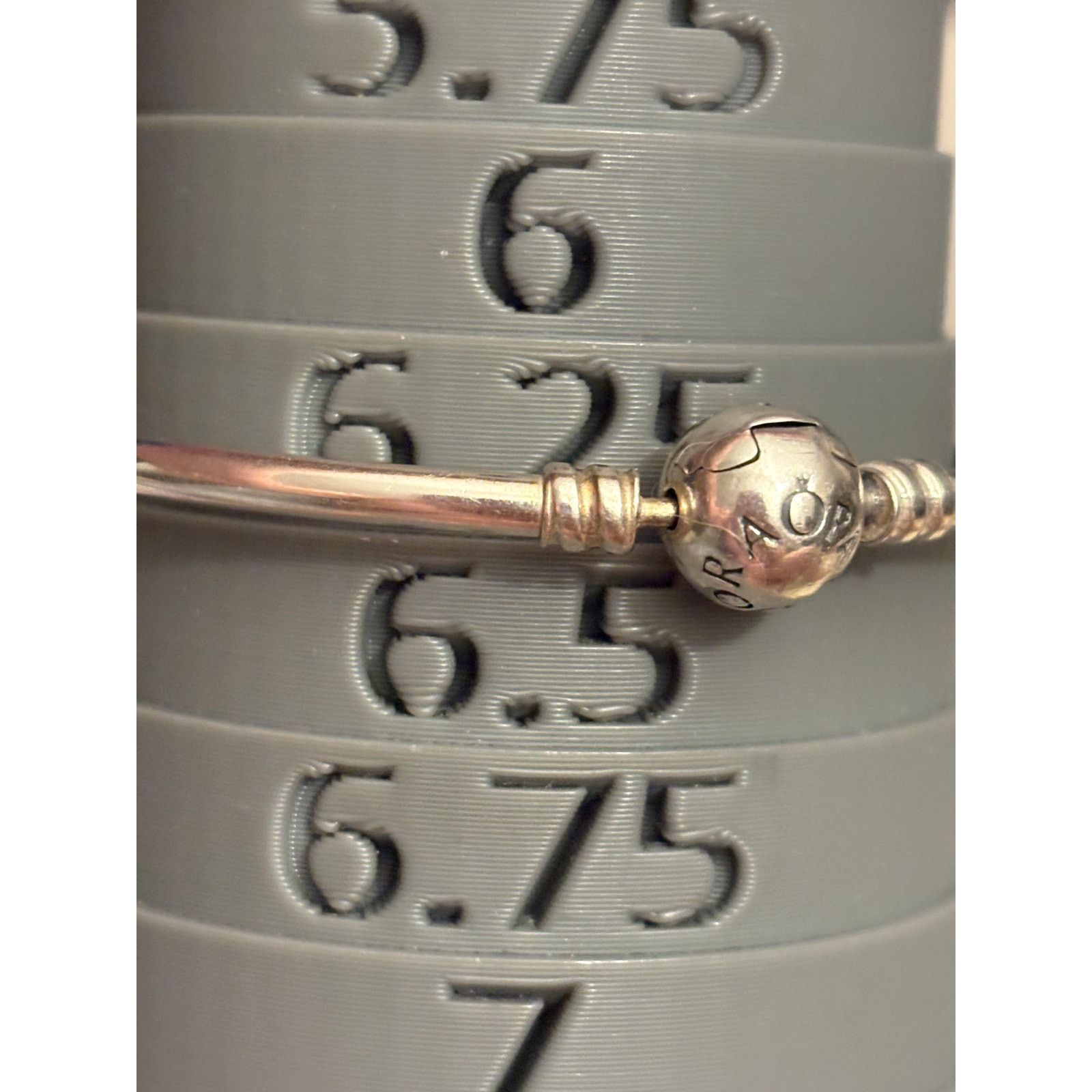 pandora Pandora 925 ALE Sterling Silver Charm Bracelet 6.25” Size ONE SIZE - 6 Thumbnail