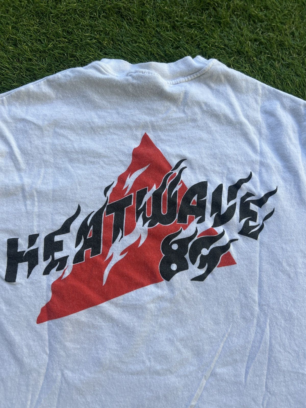 Band Tees Vintage 80S 1988 New Edition Band Heatwave 89 Tour T Shirt Size US L / EU 52-54 / 3 - 5 Thumbnail