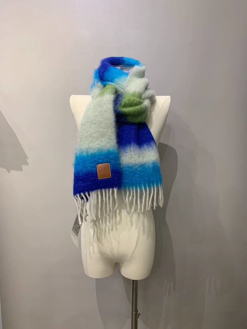 Loewe LOEWE Color blended wool scarf Size ONE SIZE - 1 Thumbnail