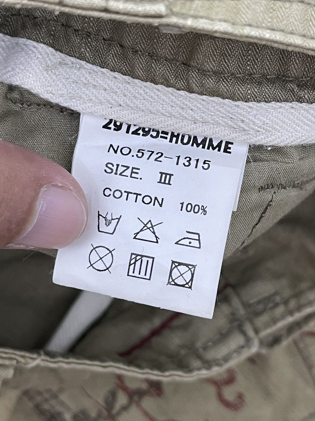 Japanese Brand Loose Cargo 291295 Homme Multi Pockets Boro 6🟦7 Size US 34 / EU 50 - 19 Thumbnail